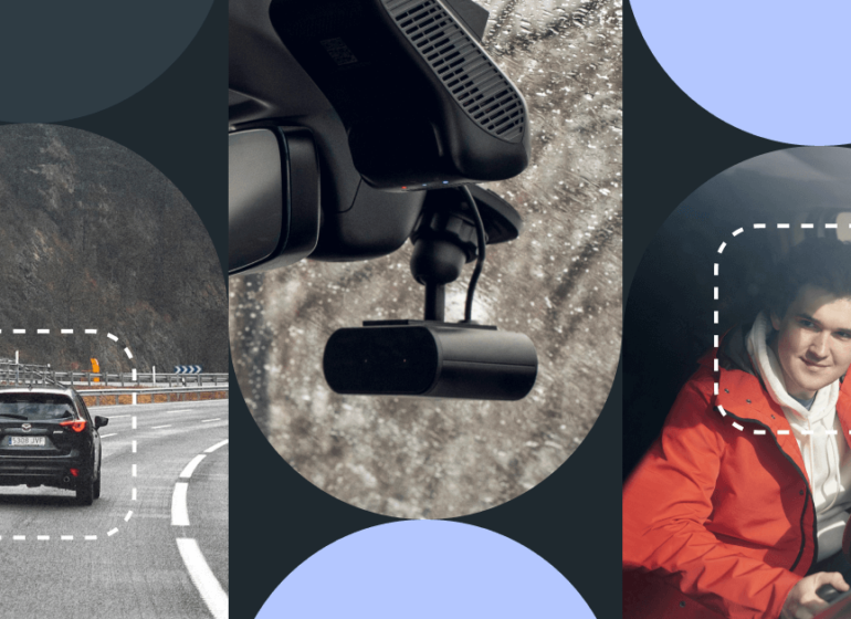 Dual Channel 4K Dash Cam with GPS