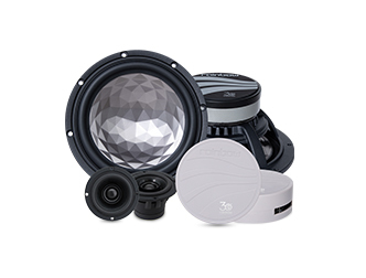 RAINBOW 165MM CRYSTAL CON MID WOOFER 65MM UNIFY DUAL DRIVER