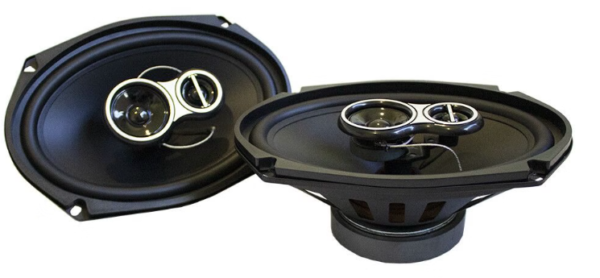 ZEROFLEX EFX-693 6x9" 3Way Coax Speakers 120RMS