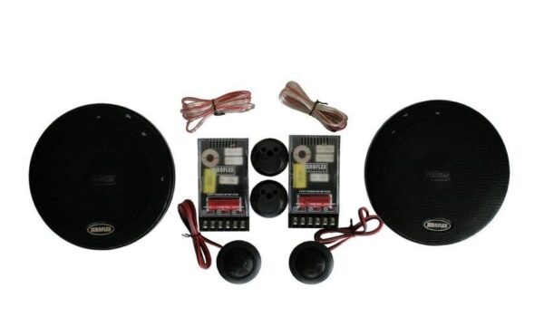 ZEROFLEX EFX65C 6.5" 'Components with Silk Dome Tweeter