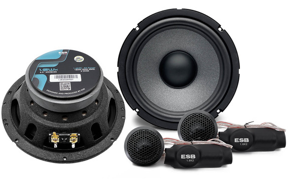 2-Way Speaker System with 12dB Tweeter Crossover
