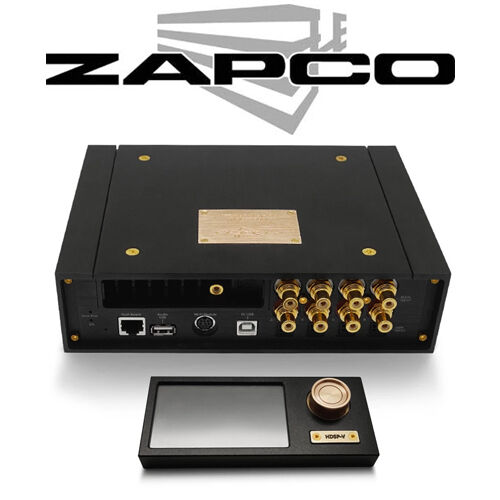 ZAPCO 8 Channels DSP with HD Player, ES9038PRO DAC +AK5578, ADC