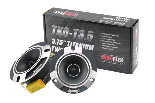 ZEROFLEX TKO-T3.5 3.5" Titanium Super Tweeter